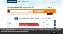 Desktop Screenshot of dojrzewamy.pl